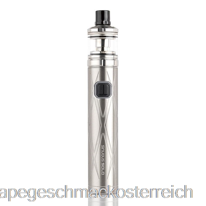 Wismec Sinuous Solo 40W Starterkit Edelstahl Vape Geschmack